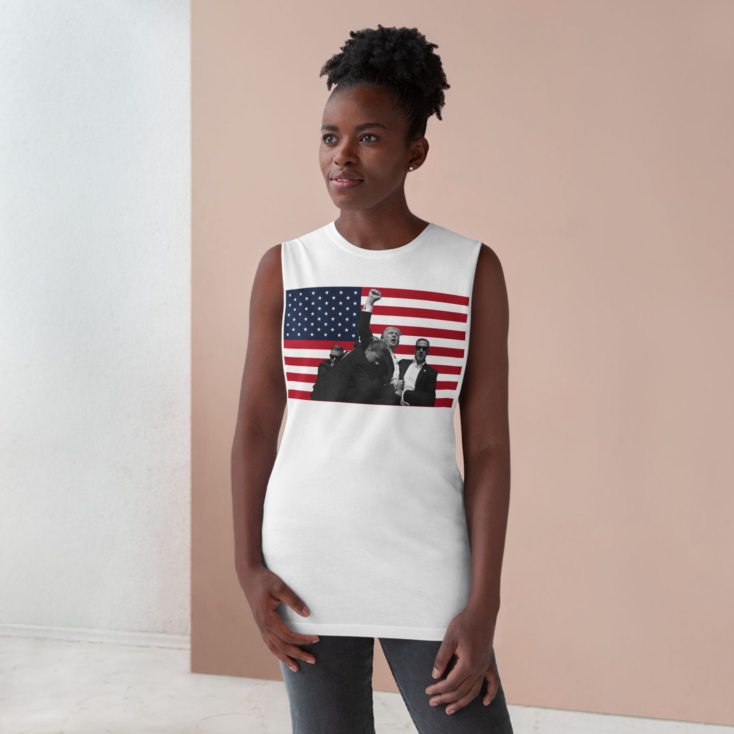 American Flag Tank Top