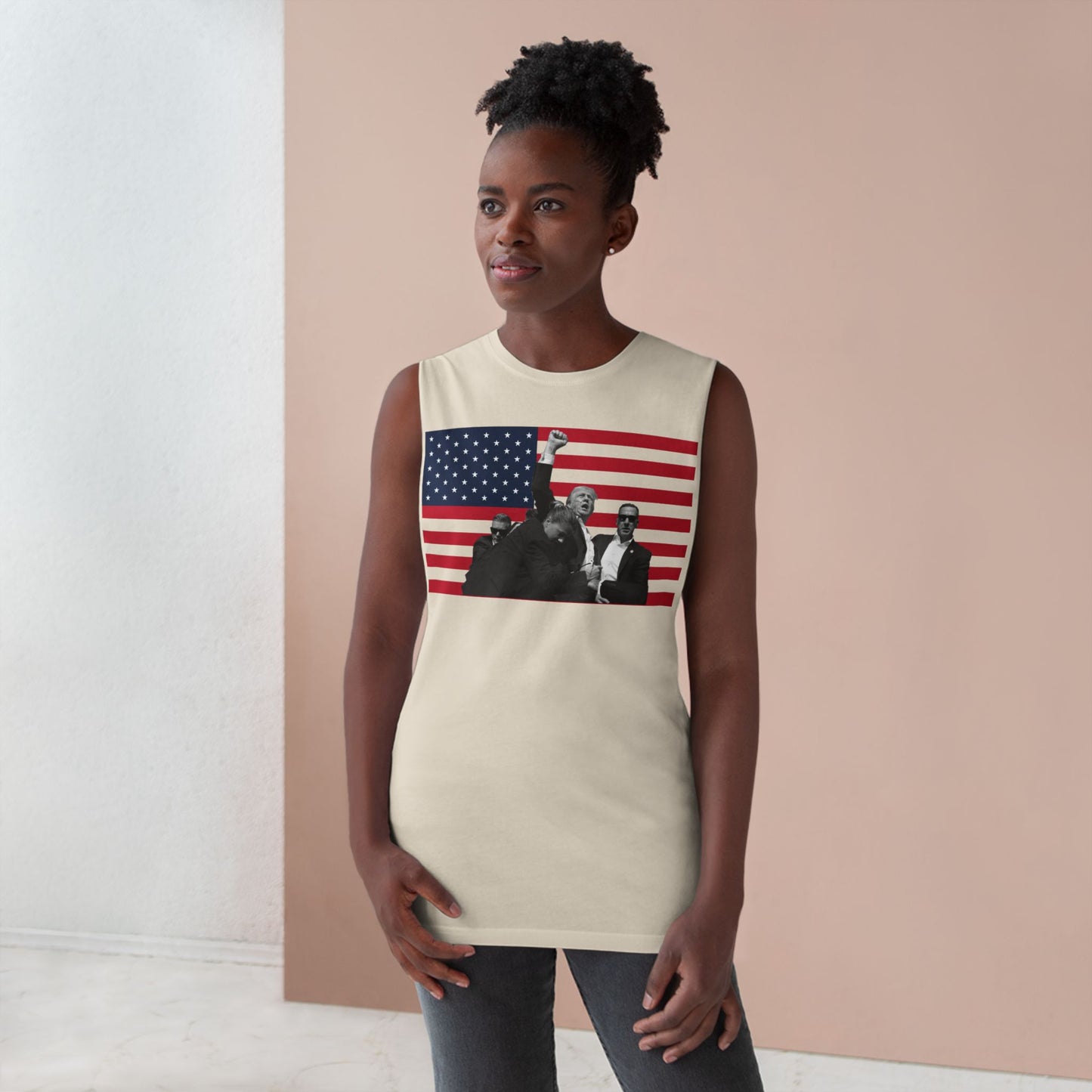 American Flag Tank Top