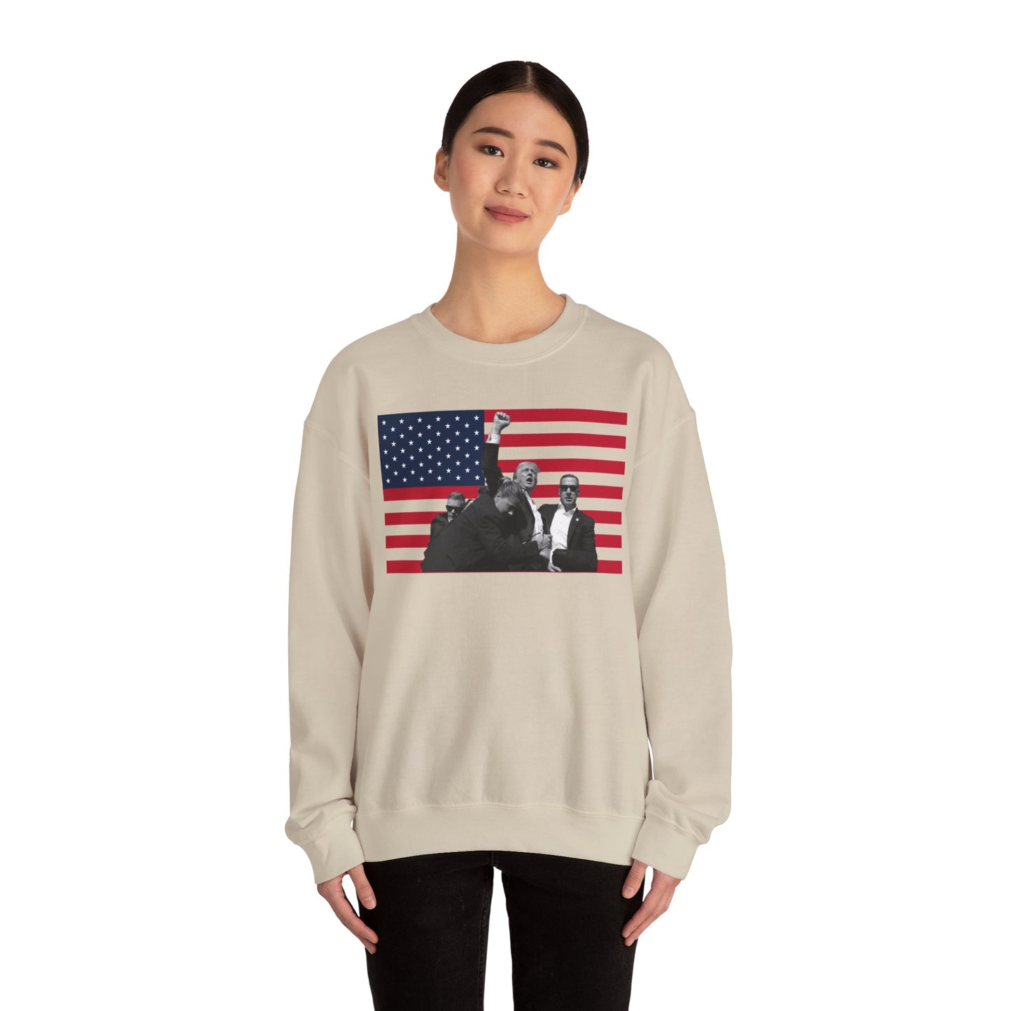 American Flag Sweater