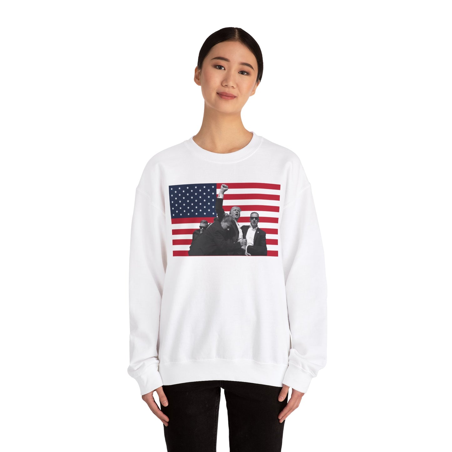 American Flag Sweater