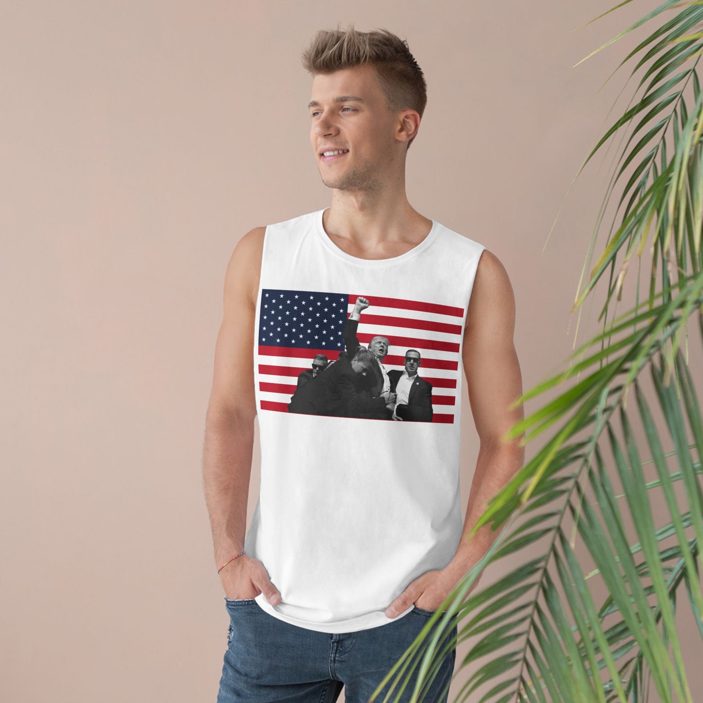 American Flag Tank Top