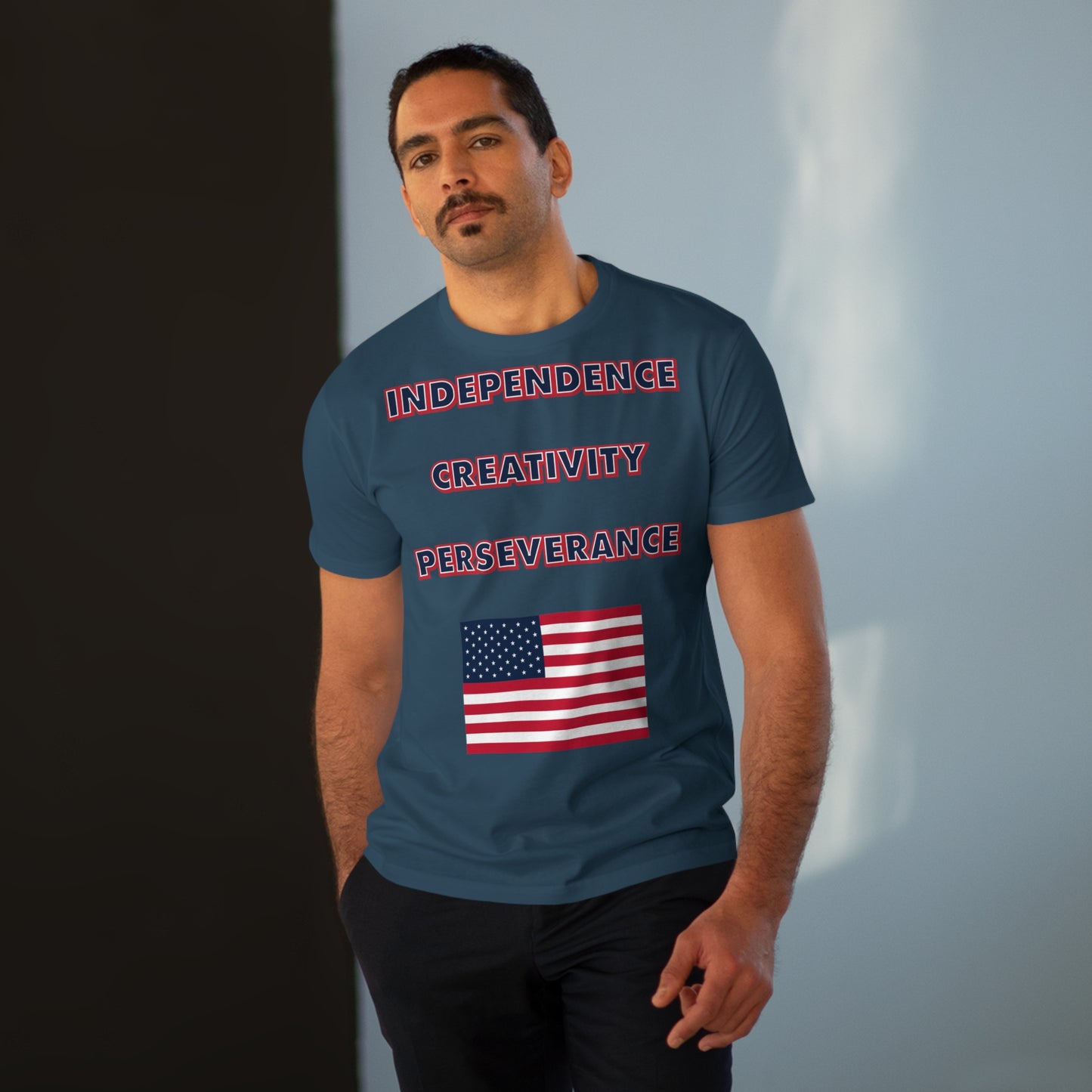 Men's Modern-fit American Values Tee