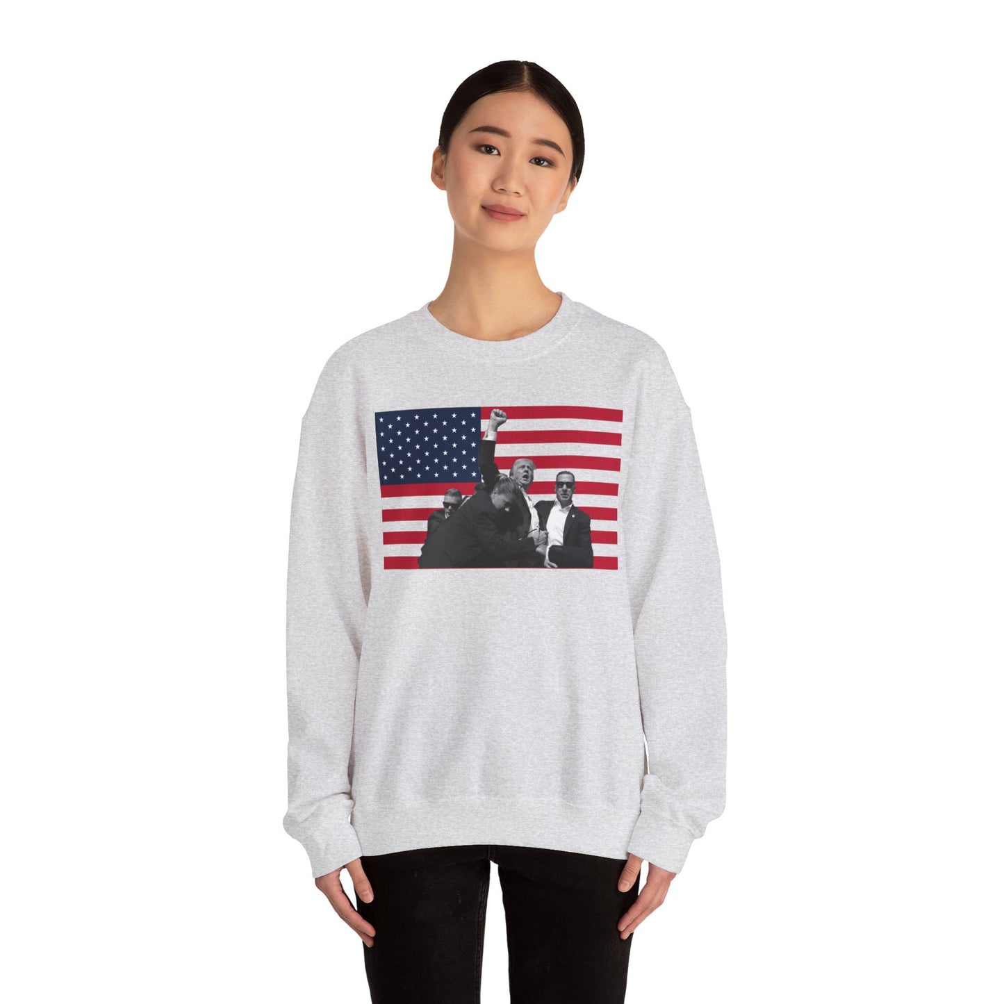 American Flag Sweater