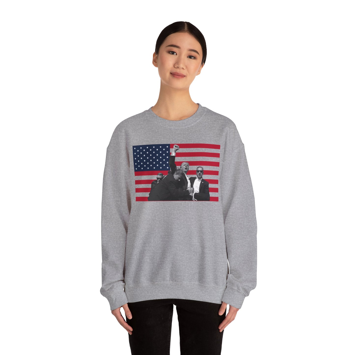 American Flag Sweater